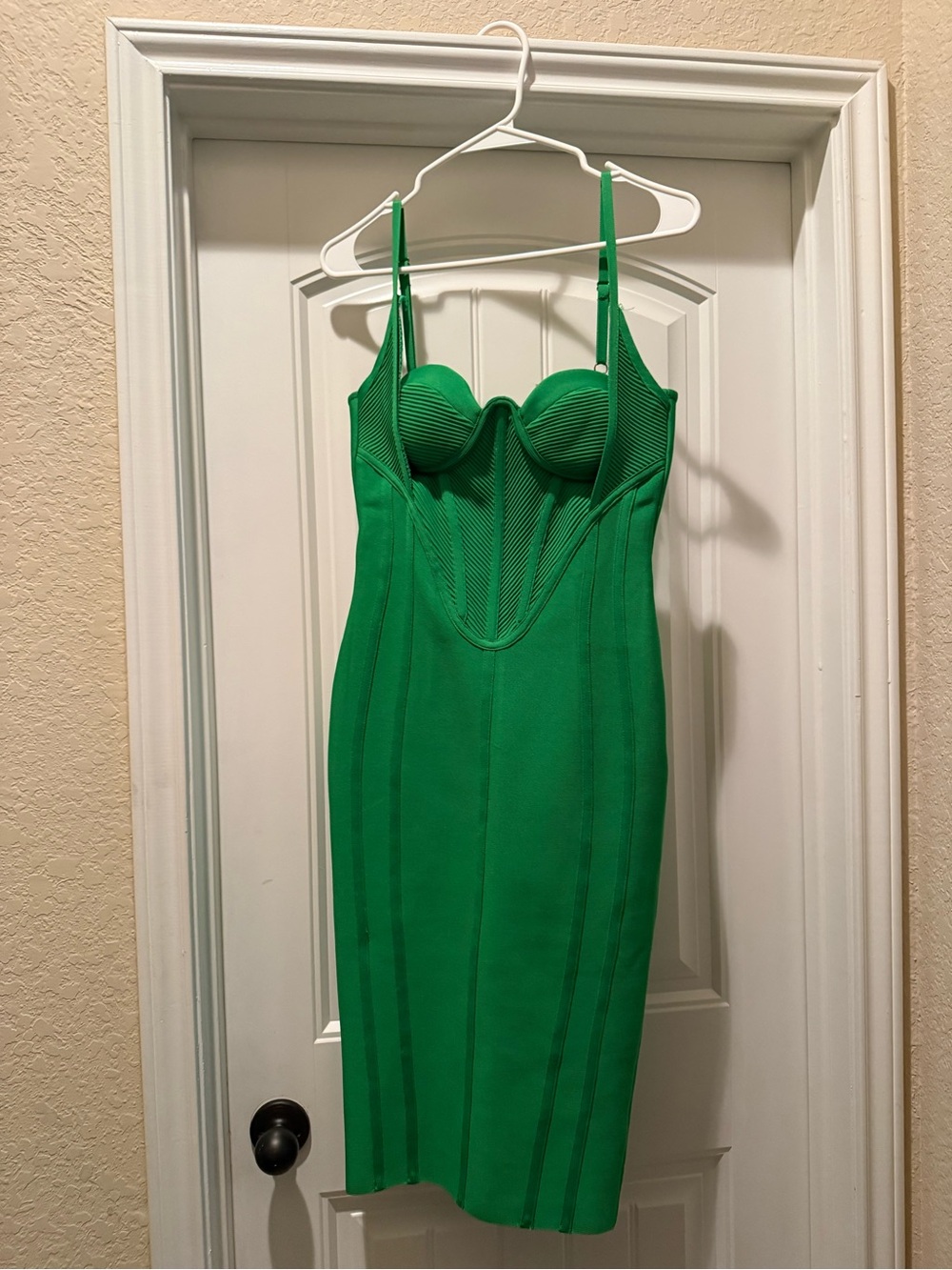 Green Bodycon Bustier Dress - Women